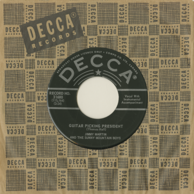 Guitar Picking President / It Takes One To Know One