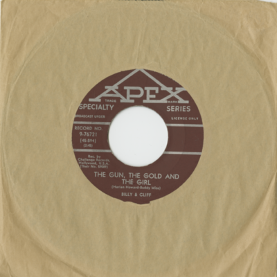 Gun The Gold And The Girl / Living Up To My Name (1960)