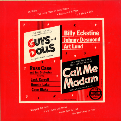 Guys And Dolls / Call Me Madame