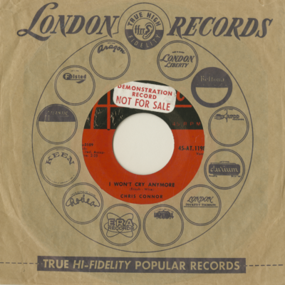 I Won't Cry Anymore / Hallelujah I Love Him So