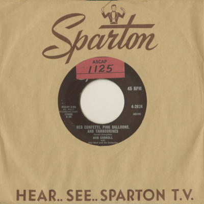 Handwriting On The Wall / Red Confetti Pink Baloons And Tambourines (1956)