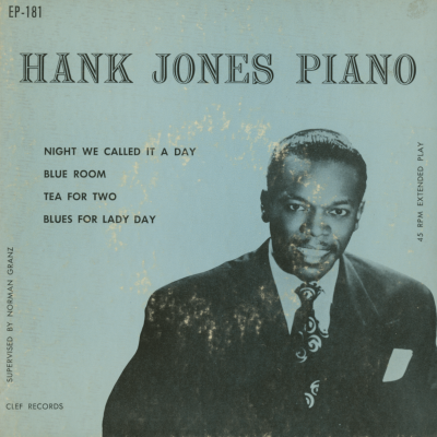 Hank Jones Piano (1953)