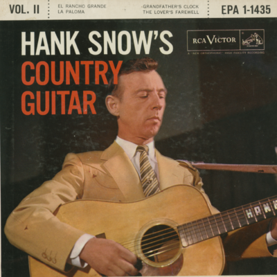 Hank Snow's Country Guitar Vol II (1957)