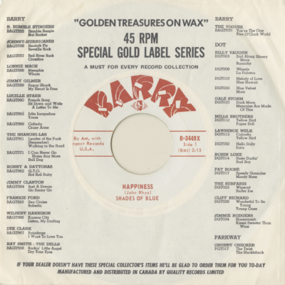 Happiness / The Night (1966)