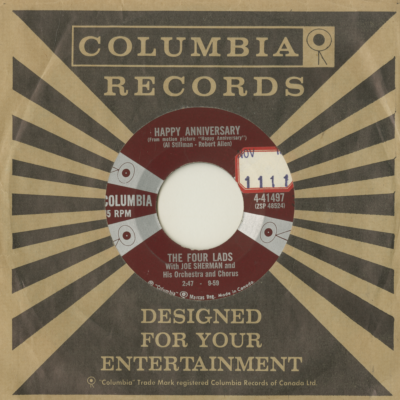 Happy Anniversary / Who Do You Think You Are