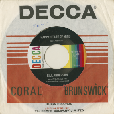 Happy State Of Mind / Time's Been Good To Me