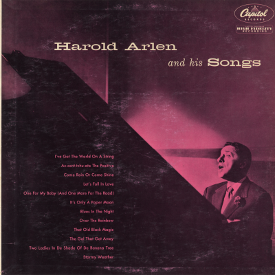 Harold Arlen And His Songs (1955)