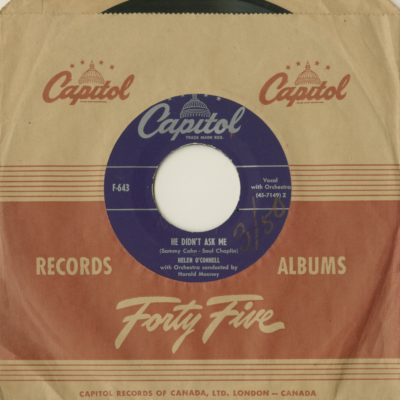 He Didn't Ask Me / I'm Getting Sentimental Over You (1951)