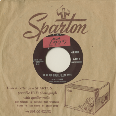 He Is The Light In The Dark / Hearts Were Never meant To Be Broken (1959)