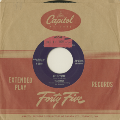 He Is There / Green Grow The Lillacs (1956)