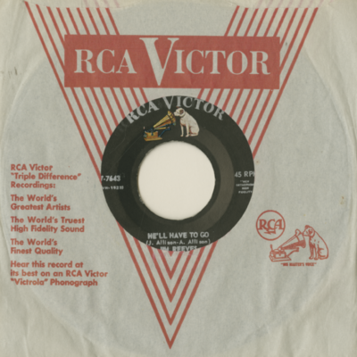 He'll Have To Go / In A Mansion Stands My Love