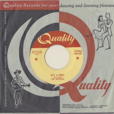 He's A Rebel / I Love You Eddie