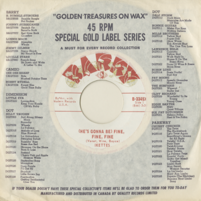 He's Gonna Be Fine Fine Fine / How Come