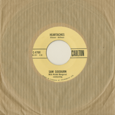 Heartaches / Melancholy Baby (1958)