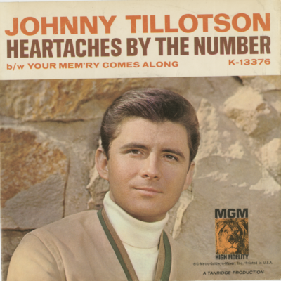 Heartaches By The Numbers / Your Mem'ry Comes Along