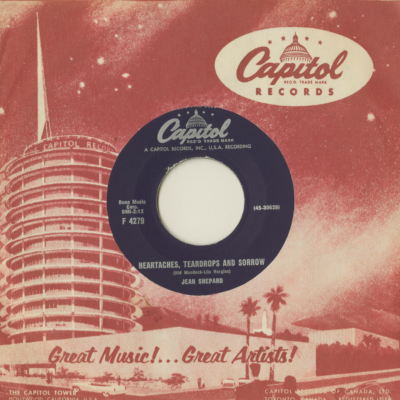 Heartaches Teardrops And Sorrow / Sweetheart Don't Come Back (1959)