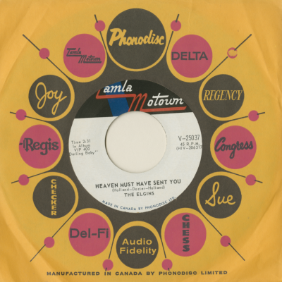 Heaven Must Have Sent You / Stay In My Lonely Arms (1965)