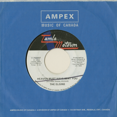 Heaven Must Have Sent You / Stay In My Lonely Arms (1970)