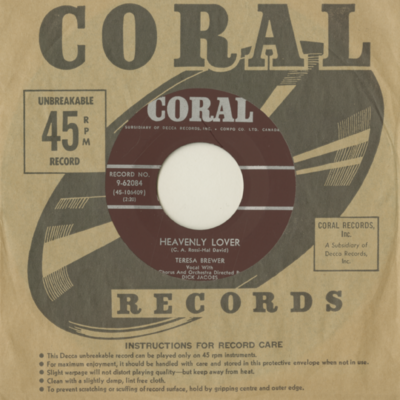 Heavenly Lover / Fair Weather Sweetheart