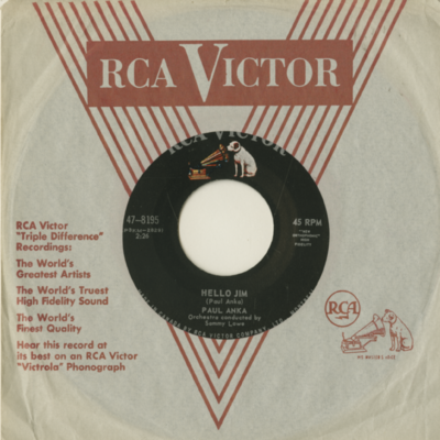 Hello Jim / You Got Nerve To Call This Love