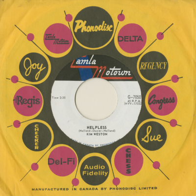 Helpless / A Love Like Yours Don't Come Knocking Everyday (1966)