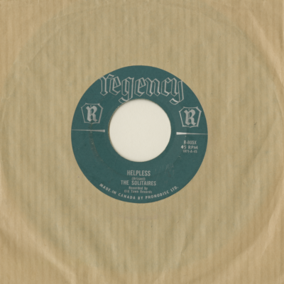 Helpless / Light A Candle In The Chapel (1959)