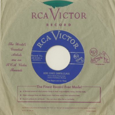 Here Comes Santa Claus / Blue Christmas (1949)