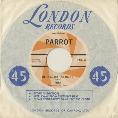 Here Comes The Night / All For Myself