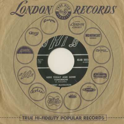 Here Today And Gone Tomorrow / Things I Meant To Say