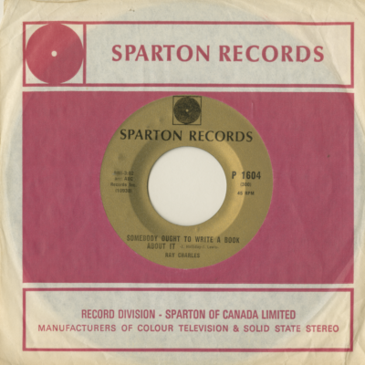 Here We Go Again / Somebody Ought To Write A Book