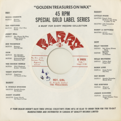 Hey Girl / Thoughts Of You (1967)