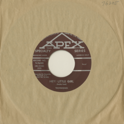 Hey Little Girl / In A Roundabout Way (1957)