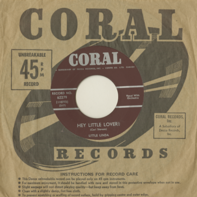 Hey Little Lover / Don't Take Your Love From Me (1961)