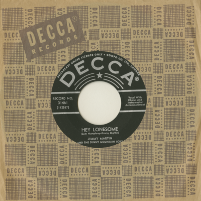 Hey Lonesome / The Old Man's Drunk Again