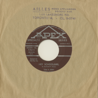 Hey Schoolgirl / Dancin' Wild