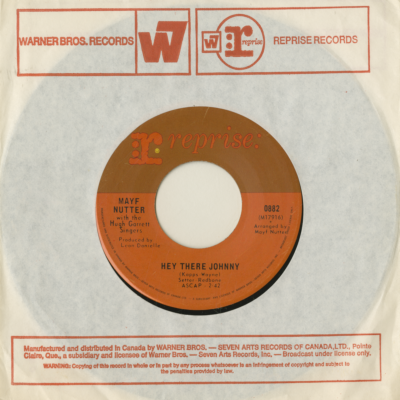 Hey There Johnny / My Kind Of Music