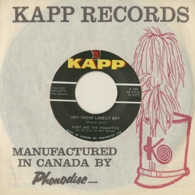 Hey There Lonely Boy / Not A Moment Too Soon