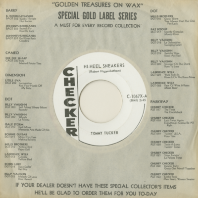 Hi Heel Sneakers / I Don't Want Cha (1964)