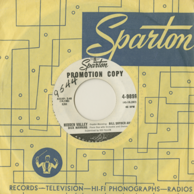 Hidden Valley / Cimarron (1961)