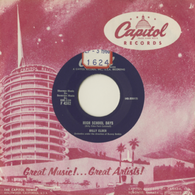 High School Days / How Lonely Am I (1960)