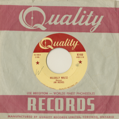 Hillbilly Waltz / Let Me Remember