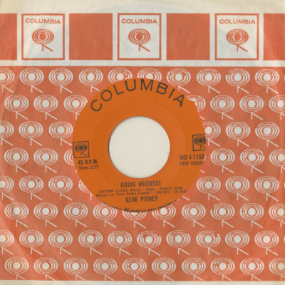 Hojas Muertas / Me Voy Para El Campo