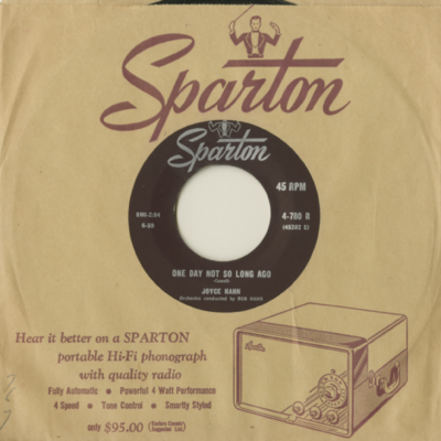 Hold Me / One Day Not So Long Ago (1959)