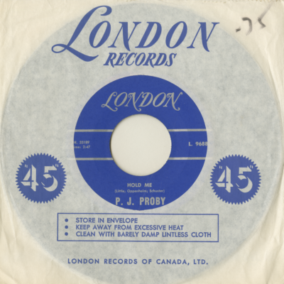 Hold Me / The Tip Of My Fingers (1964)