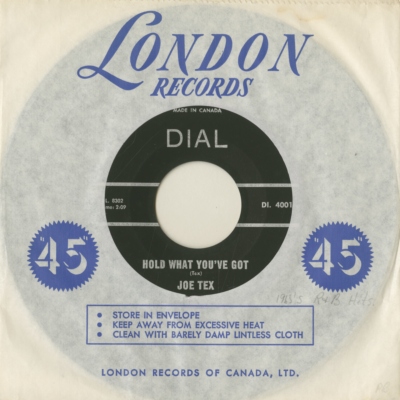 Hold What You Got / Fresh Out Of Tears