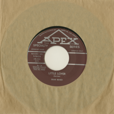 Holding On To A Memory / Little Lover (1959)