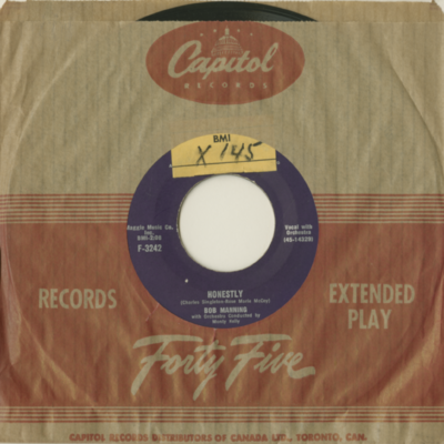 Honestly / I'd Better Be Careful (1955)