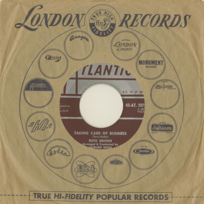 Honey Boy / Taking Care Of Business (1960)