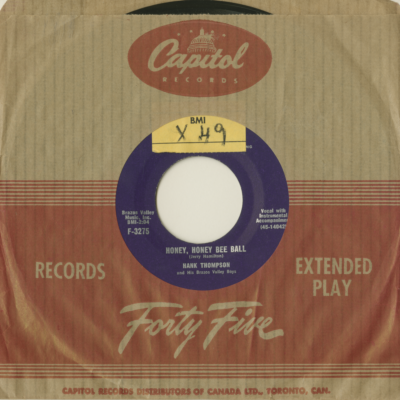 Honey Honey Bee Ball / Don't Take It Out On Me (1955)