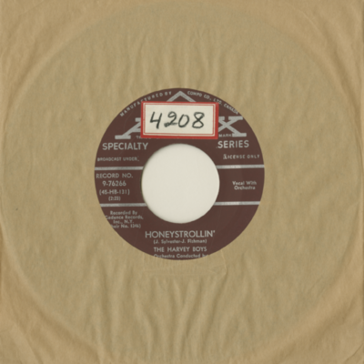 Honeystrollin' / Tug A Boat (1958)